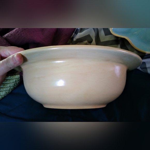 Big Vintage Pflatzgraff Stoneware Baking Bowl - Picture 2 of 3